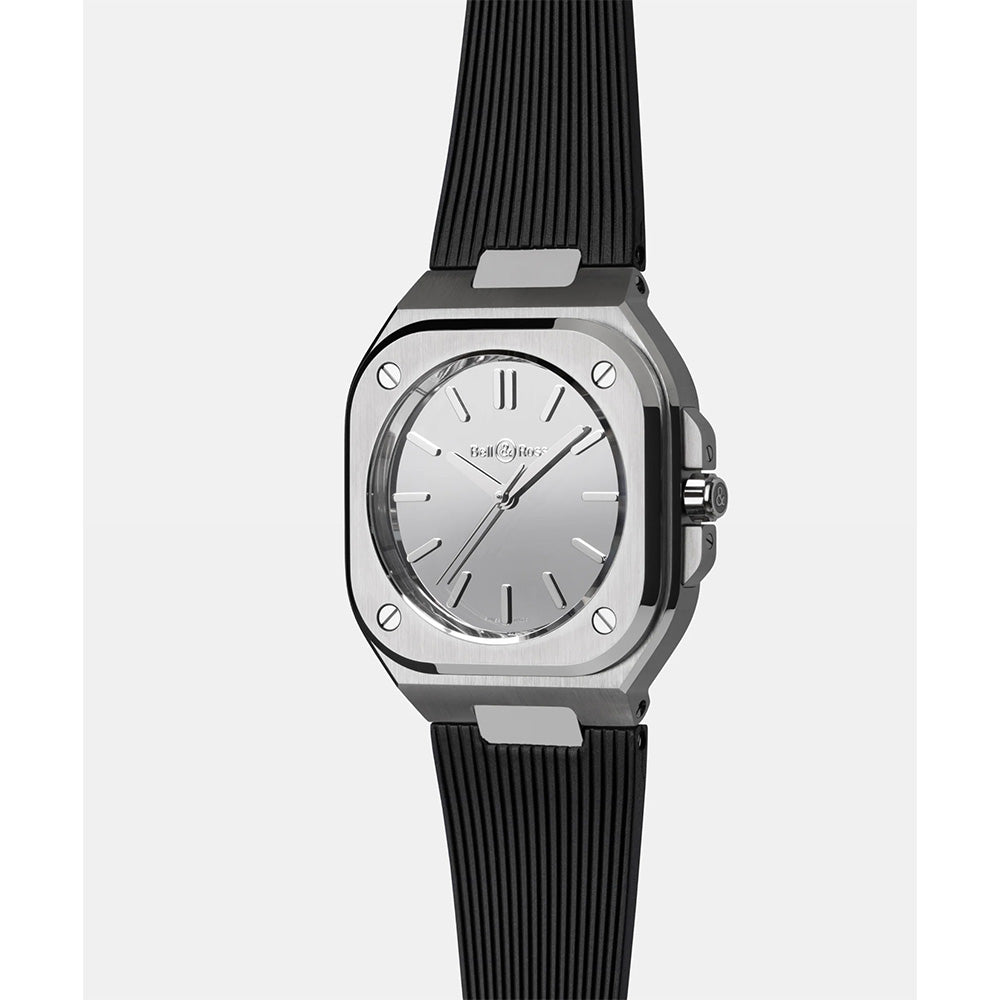 世界限定250本 BR-05 Grey Mirror Steel 40mm 自動巻き BR05A-MI-ST/SRB ブティック限定