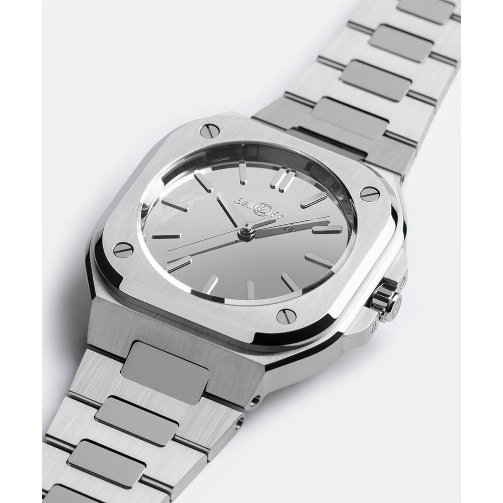 世界限定250本 BR-05 Grey Mirror Steel 40mm 自動巻き BR05A-MI-ST/SST ブティック限定
