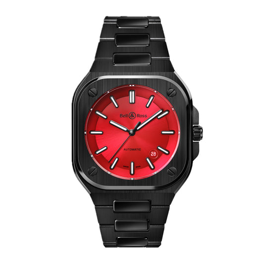 日本限定99本 BR-05 Red Black Ceramic 自動巻き 41MM BR05A-RED-CE/SCE