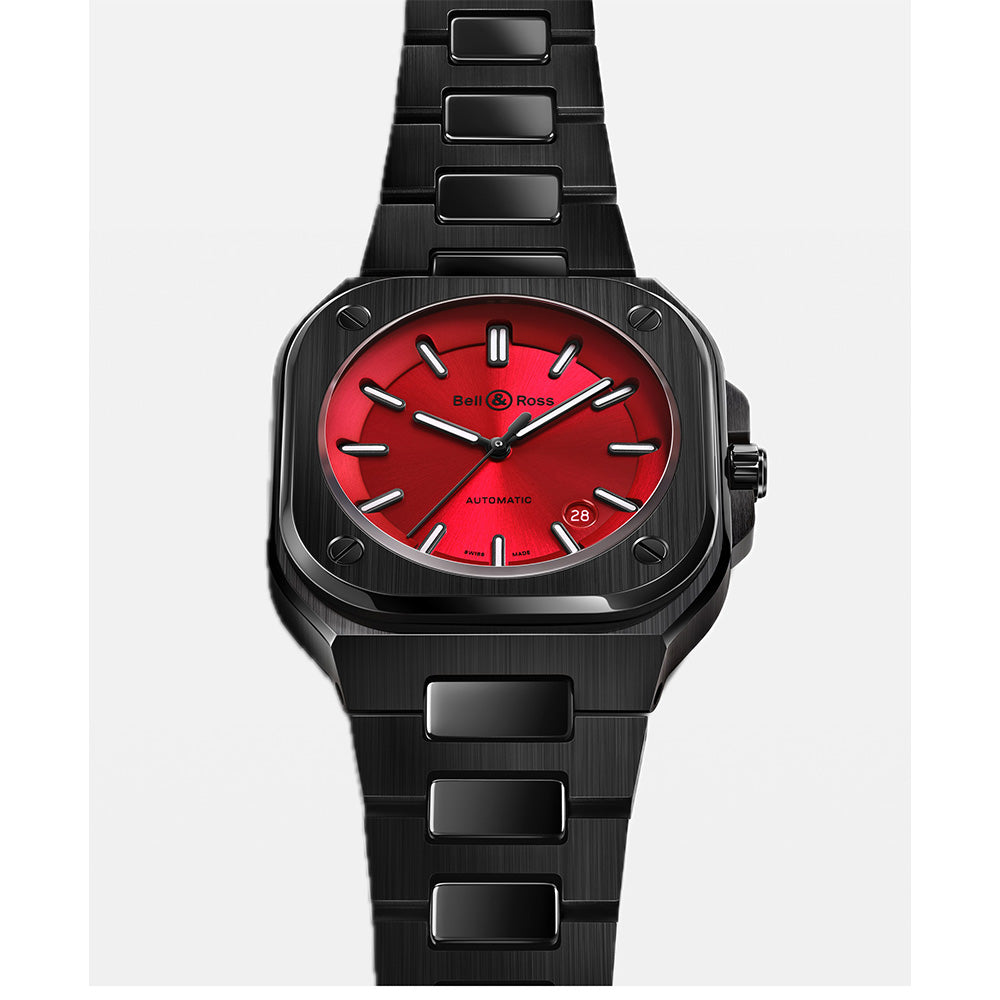 ベル＆ロス 日本限定99本 BR-05 Red Black Ceramic 自動巻き 41MM