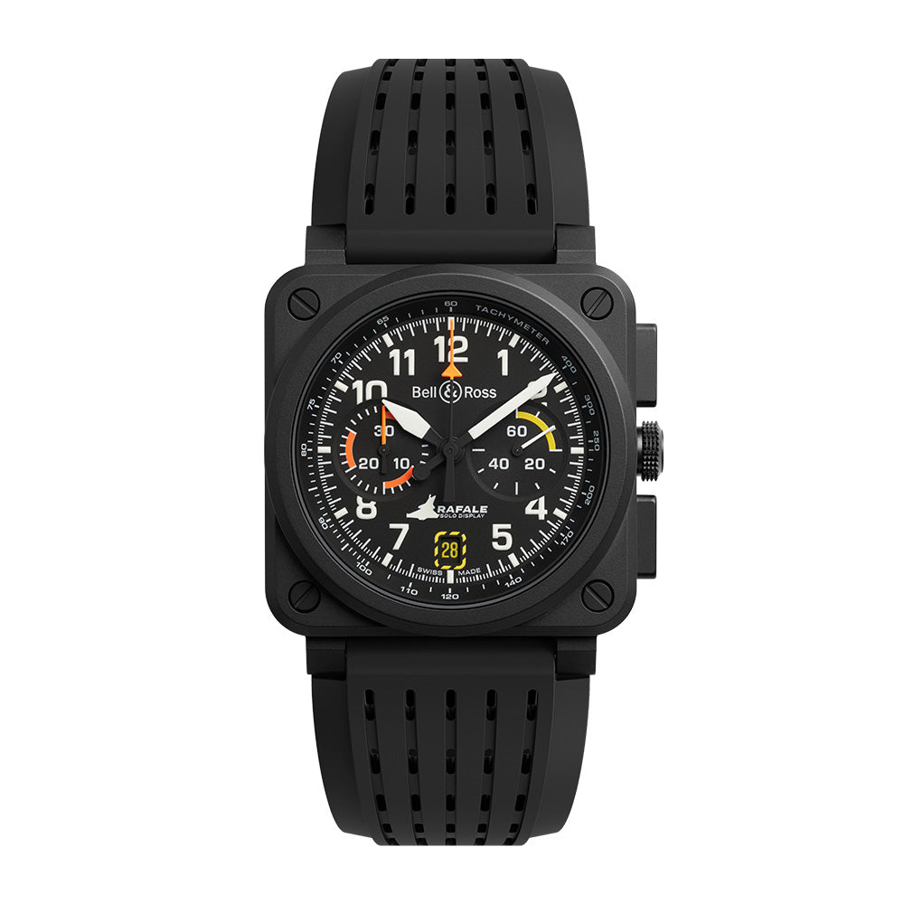 世界限定500本 BR-03 CHRONO RAFALE SOLO DISPLAY 自動巻き 42mm BR0394-RSD-CE/SRB