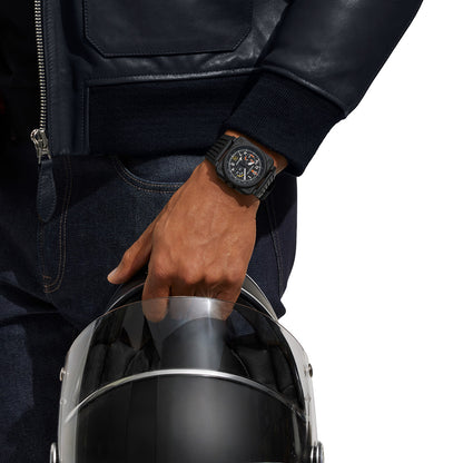 世界限定500本 BR-03 CHRONO RAFALE SOLO DISPLAY 自動巻き 42mm BR0394-RSD-CE/SRB