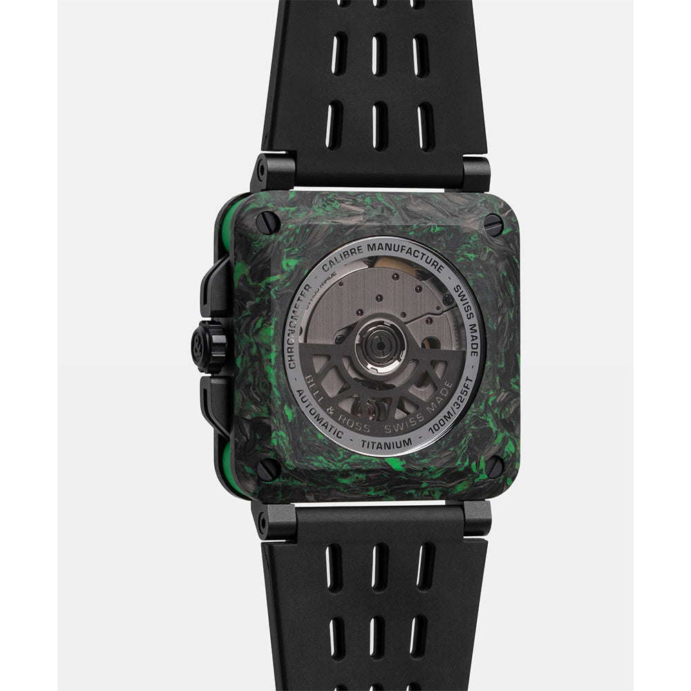 ベル＆ロス 世界限定250本 BR-X3 Night Vision 自動巻き 41mm BRX3R-GN