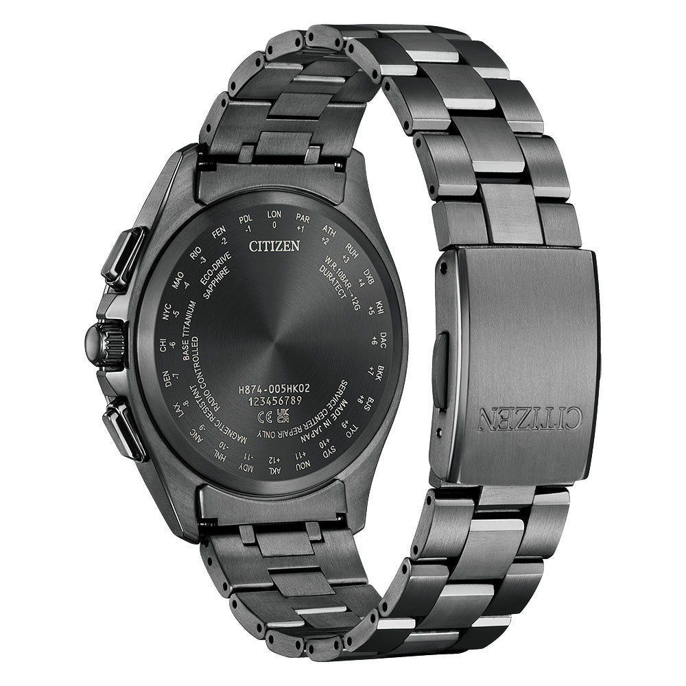 世界限定2,200本 ブラックチタンシリーズ エコ・ドライブ BY1005-73Z シチズン