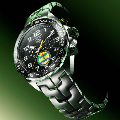 世界限定3,000本 スペシャルエディション フォーミュラ1 クロノグラフ × セナ クォーツ 43ｍｍ CAZ101AX.BA0637