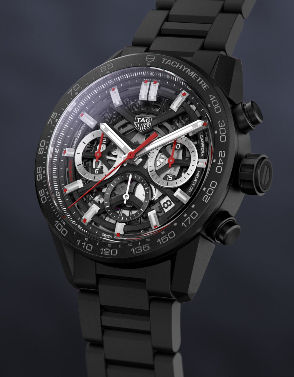 カレラ クロノグラフ 自動巻 43mm CBG2090.BH0661