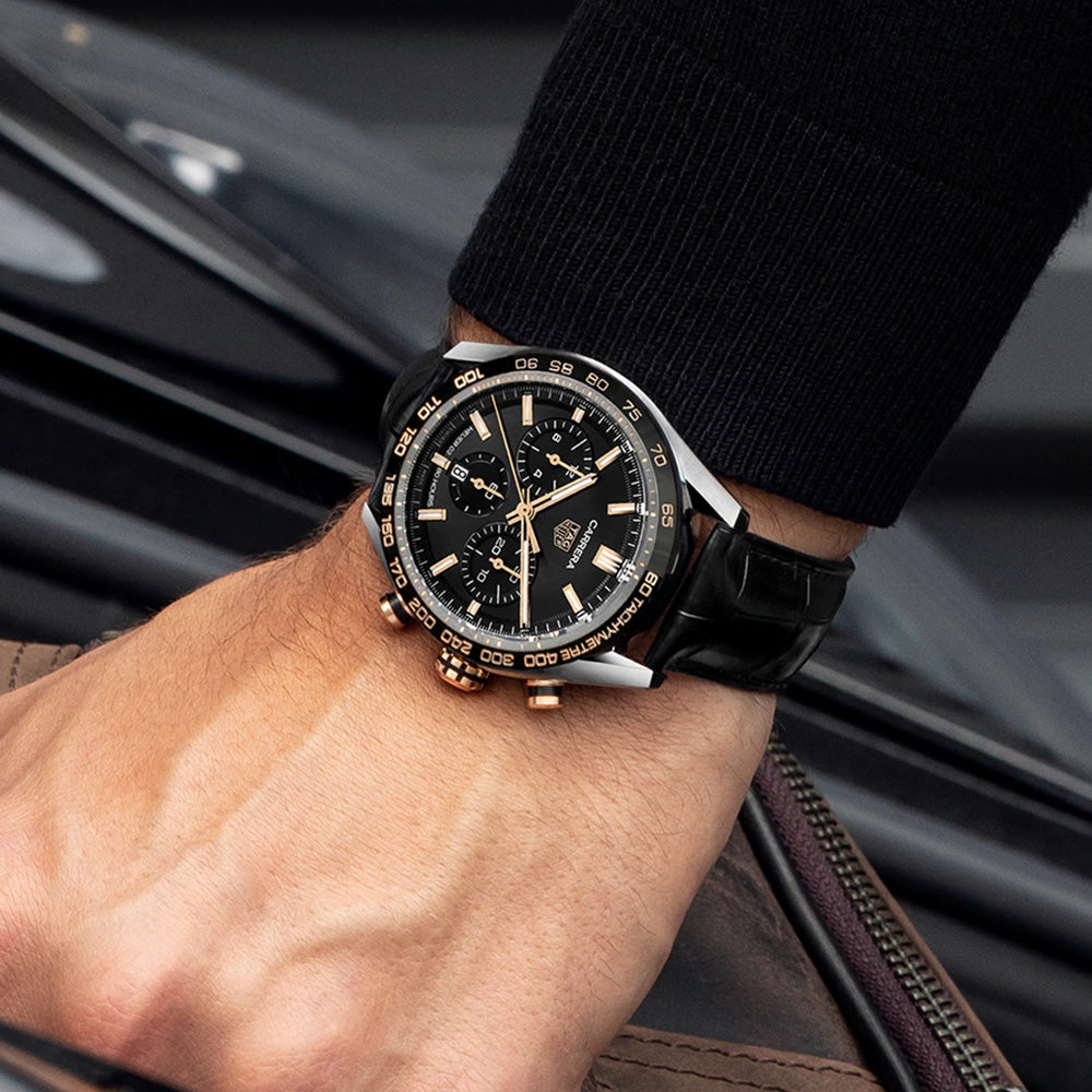 カレラ クロノグラフ 自動巻 44mm CBN2A5A.FC6481