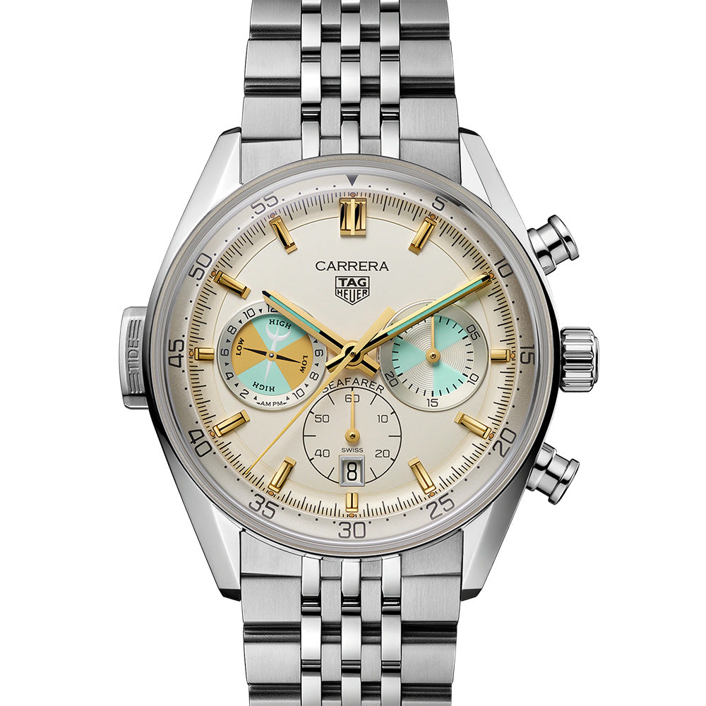 タグ・ホイヤー カレラ クロノグラフ シーファーラー 自動巻 42mm