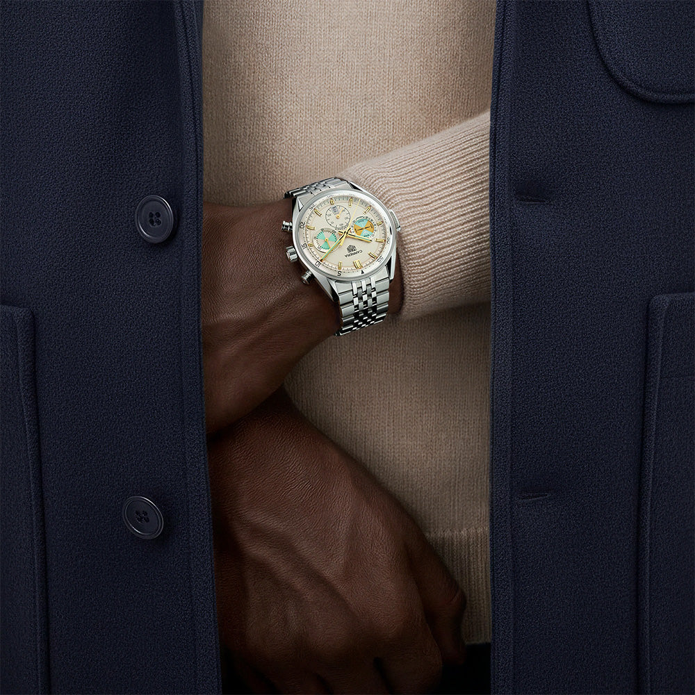 カレラ クロノグラフ シーファーラー 自動巻 42mm CBS2016.EB0430