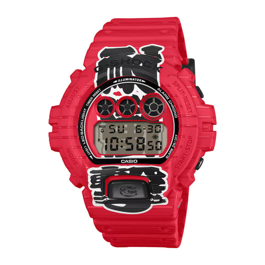 DIGITAL 6900 SERIES 赤提灯 クォーツ DW-6900AKA-4JR