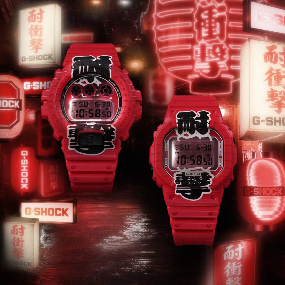 ジーショック DIGITAL 6900 SERIES 赤提灯 クォーツ DW-6900AKA-4JR