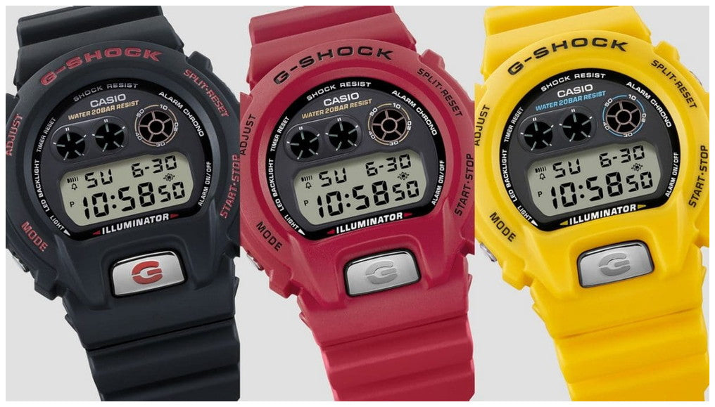 ジーショック DIGITAL 6900 SERIES クォーツ DW-6900TR-4JR – THREEC WEB