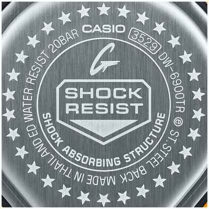 DIGITAL 6900 SERIES  クォーツ DW-6900TR-4JR