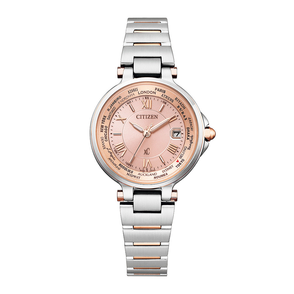 クロスシー basic collection ハッピーフライト エコ・ドライブ EC1014-65W シチズン