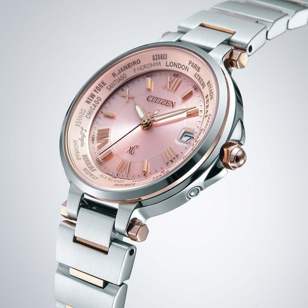 クロスシー basic collection ハッピーフライト エコ・ドライブ EC1014-65W シチズン