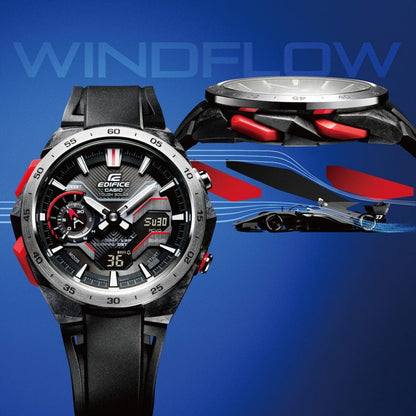 EDIFICE WINDFLOW ソーラー ECB-2200YP-1AJF