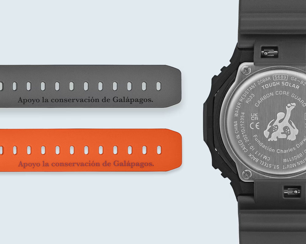 チャールズ・ダーウィン財団コラボレーションモデル ガラパゴスアホウドリ Bluetooth搭載 ソーラー ANALOG-DIGITAL 2100 Series GA-B2100DF-1AJR