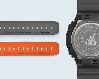 チャールズ・ダーウィン財団コラボレーションモデル ガラパゴスアホウドリ Bluetooth搭載 ソーラー ANALOG-DIGITAL 2100 Series GA-B2100DF-1AJR