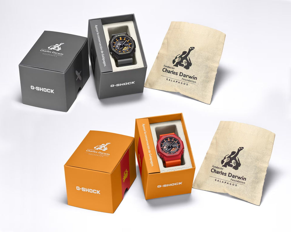ジーショック チャールズ・ダーウィン財団コラボレーションモデル
