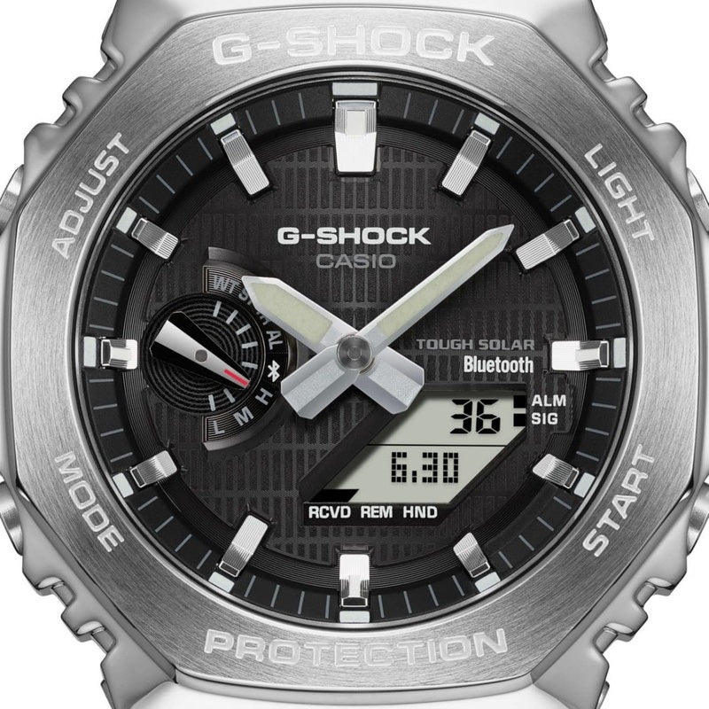G-STEEL 2100 SERIES ANALOG-DIGITAL ソーラー Bluetooth搭載 GBM-2100-1AJF