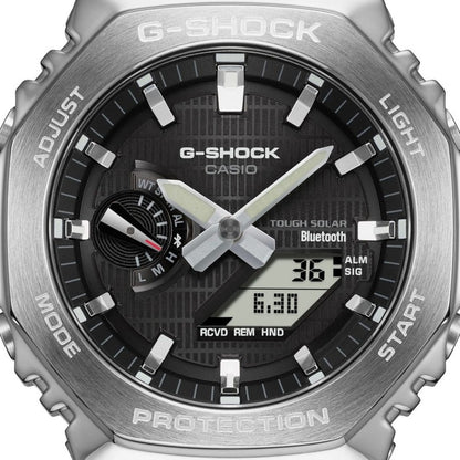 G-STEEL 2100 SERIES ANALOG-DIGITAL ソーラー Bluetooth搭載 GBM-2100-1AJF