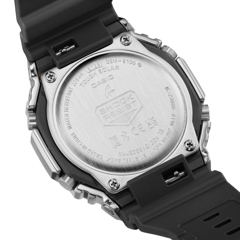 G-STEEL 2100 SERIES ANALOG-DIGITAL ソーラー Bluetooth搭載 GBM-2100-1AJF ジーショック