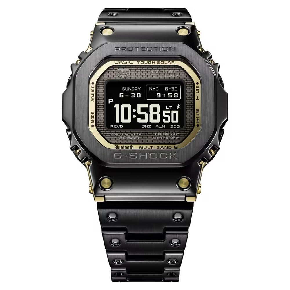 CASIO WATCH Partner Shopモデル FULL METAL 5000 SERIES MIP液晶 電波ソーラー Bluetooth搭載 GMW-BZ5000BD-1JF