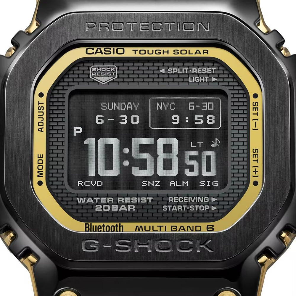 CASIO WATCH Partner Shopモデル FULL METAL 5000 SERIES MIP液晶 電波ソーラー Bluetooth搭載 GMW-BZ5000BD-1JF
