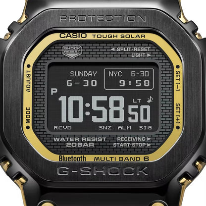 CASIO WATCH Partner Shopモデル FULL METAL 5000 SERIES MIP液晶 電波ソーラー Bluetooth搭載 GMW-BZ5000BD-1JF