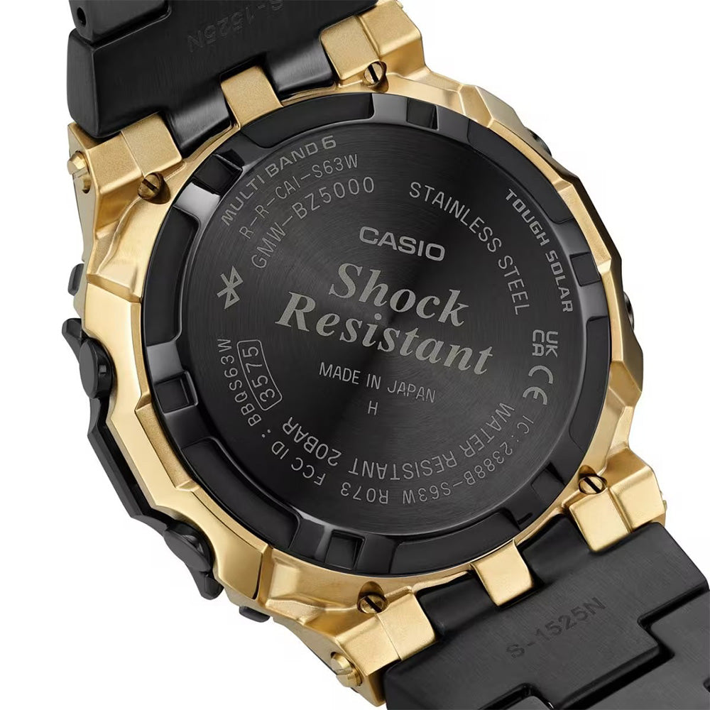 CASIO WATCH Partner Shopモデル FULL METAL 5000 SERIES MIP液晶 電波ソーラー Bluetooth搭載 GMW-BZ5000BD-1JF