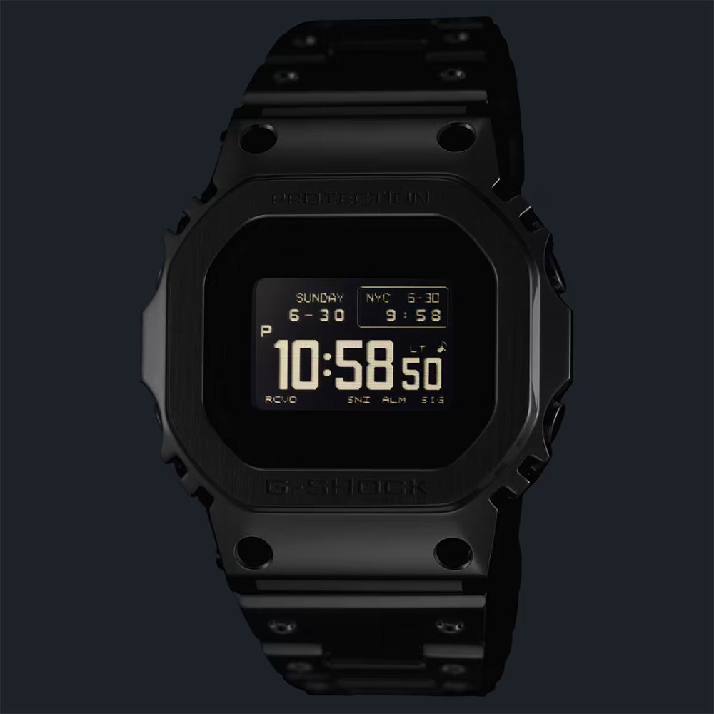 ジーショック FULL METAL 5000 SERIES MIP液晶 電波ソーラー Bluetooth