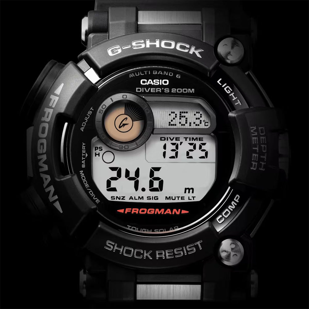 MASTER OF G - SEA FROGMAN Bluetooth搭載 電波ソーラー GWF-D1000BC-1JF