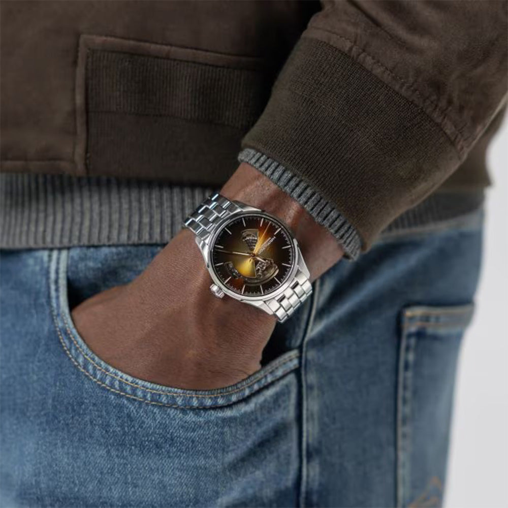 ジャズマスター オープンハート オート 40MM 自動巻き H32675181