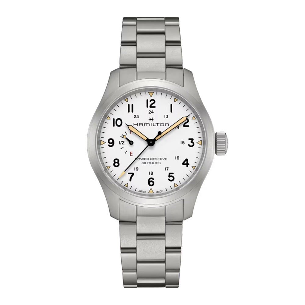 カーキ フィールド メカ パワーリザーブ 40mm 手巻き H69509110