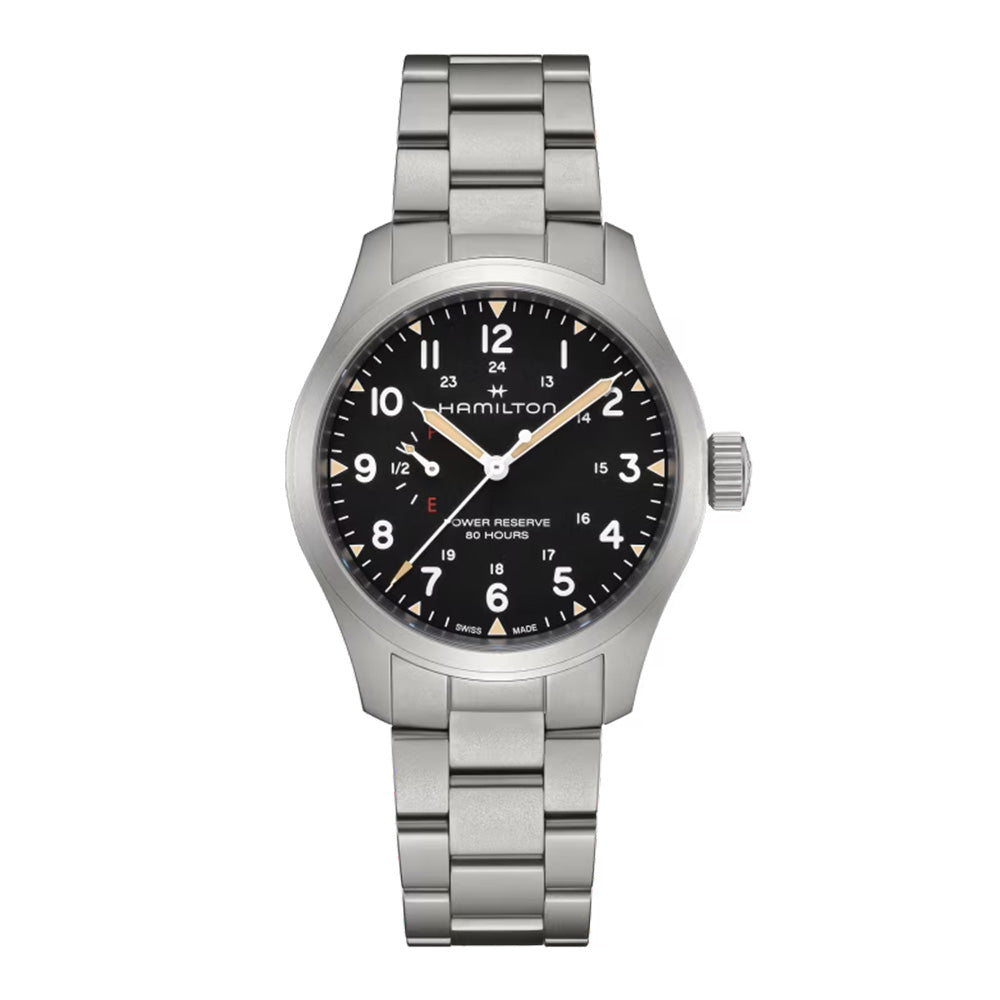 カーキ フィールド メカ パワーリザーブ 40mm 手巻き H69509130