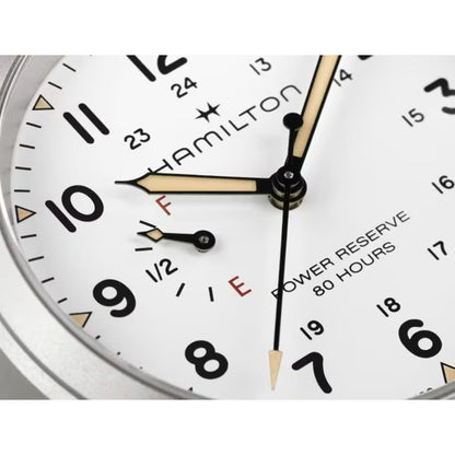 カーキ フィールド メカ パワーリザーブ 40mm 手巻き H69509910