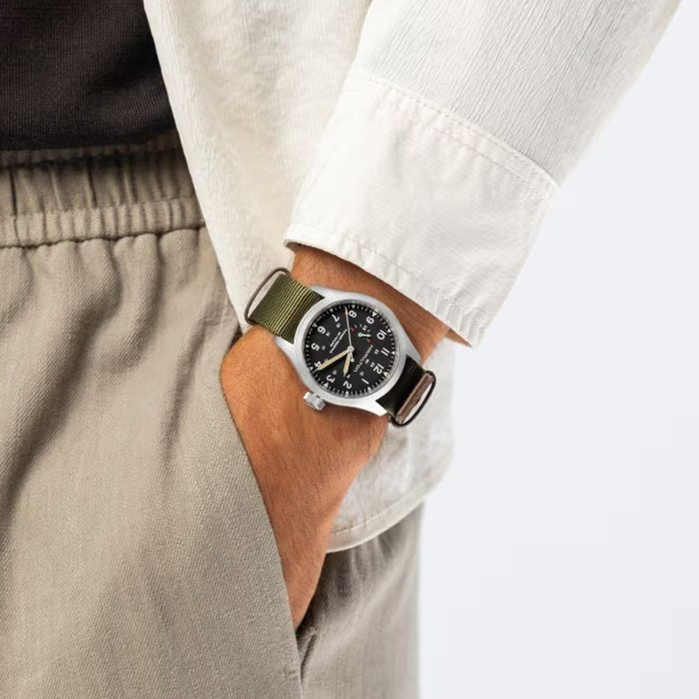 ハミルトン カーキ フィールド メカ パワーリザーブ 40MM 手巻き