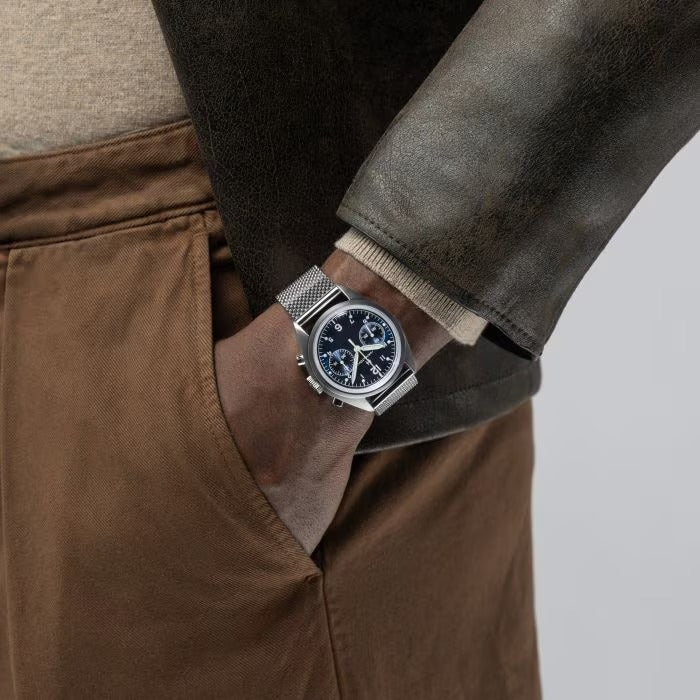 カーキ アビエーション パイロット パイオニア メカニカル クロノグラフ 40mm 自動巻き H76409140