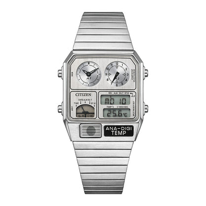 限定500本 レコードレーベル メタリック アナデジテンプ クオーツ JG2101-51H シチズン