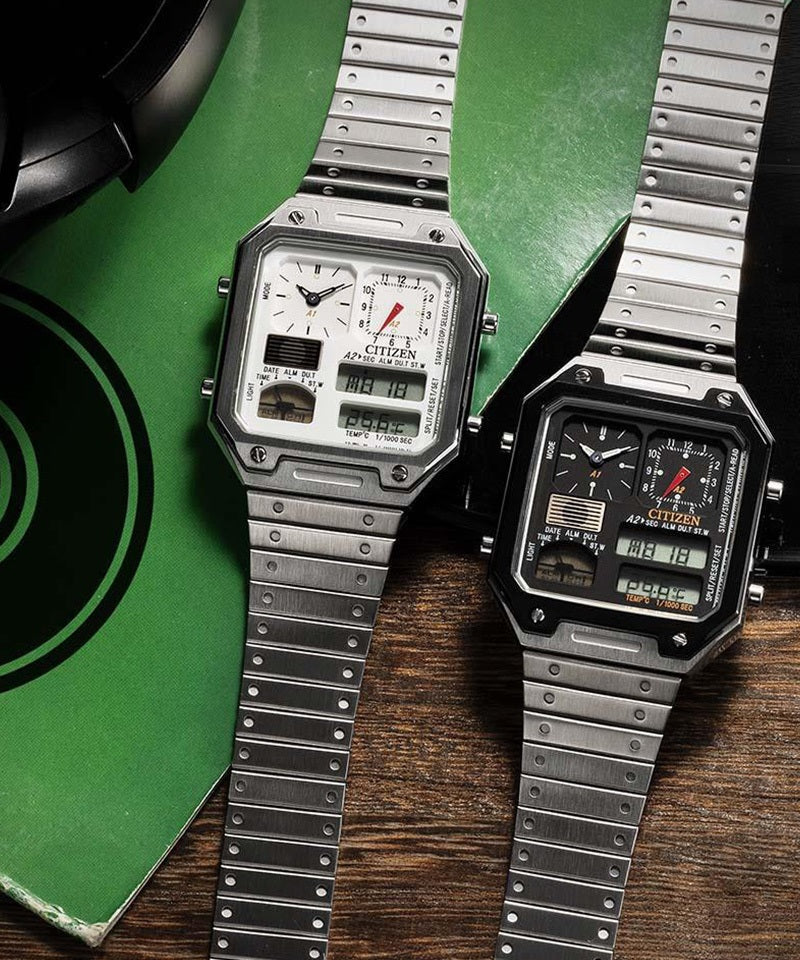 レコードレーベル サーモセンサー クオーツ JG2126-69E シチズン