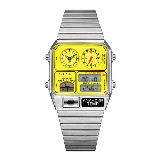 限定モデル500本 レコードレーベル アナデジテンプ クオーツ JG2170-59Y シチズン