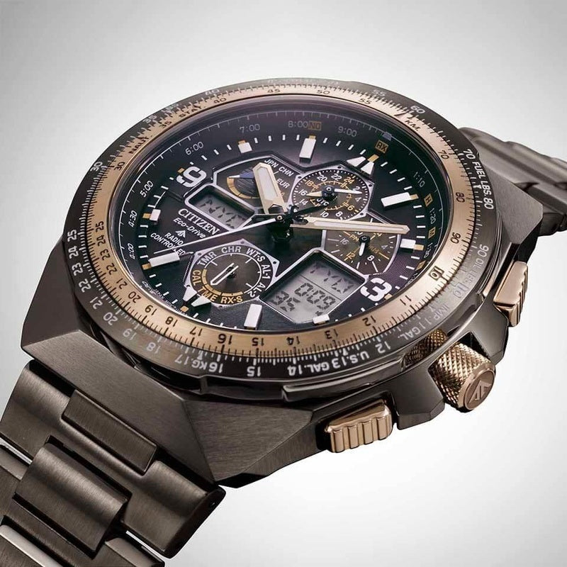CITIZEN プロマスター スカイ JY8146-54E世界限定5600本 世界限定5600本 プロマスター SKYシリーズ 光発電エコ・ドライブ電波