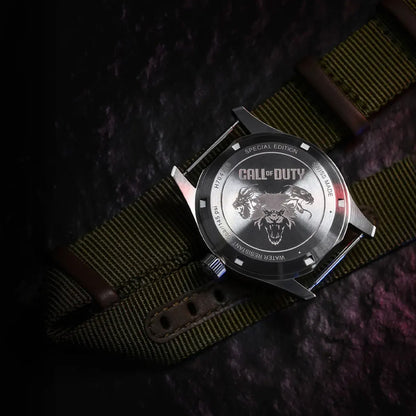 世界限定5,000本 ハミルトン×コール・オブ・デューティ®：ブラック・オプス7 スペシャルエディション カーキフィールド オート 自動巻き 38MM H70475930