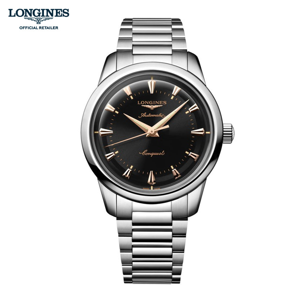 コンクエスト ヘリテージ 自動巻 38mm L1.649.4.52.6