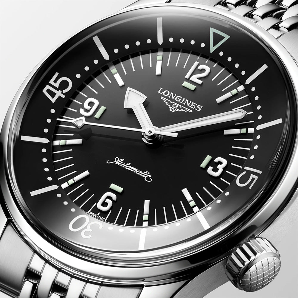 ロンジン レジェンドダイバー 自動巻き 39mm L3.764.4.50.7 – THREEC WEB