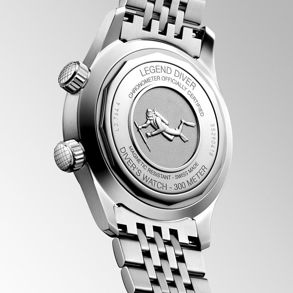 ロンジン レジェンドダイバー 自動巻き 39mm L3.764.4.50.7