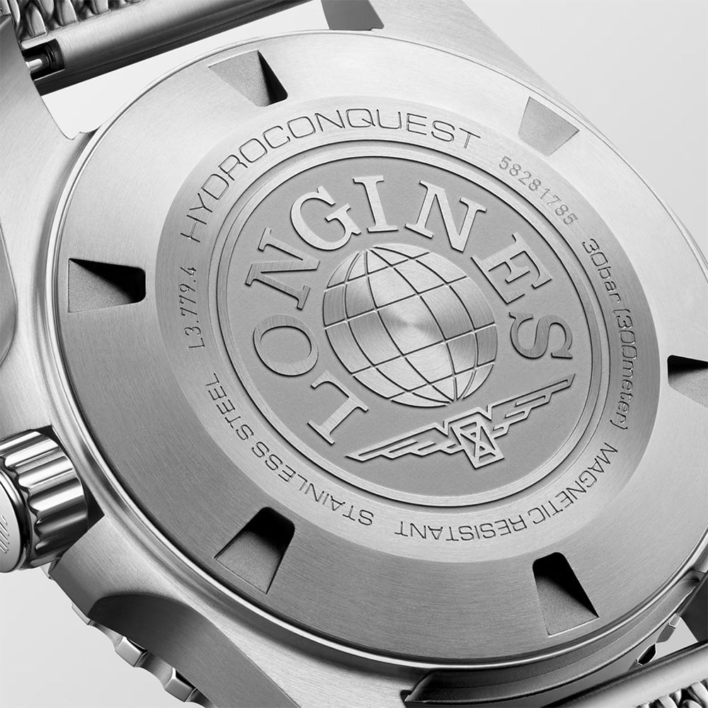 ロンジン ハイドロコンクエスト 39mm 自動巻 L3.779.4.70.6 – THREEC WEB