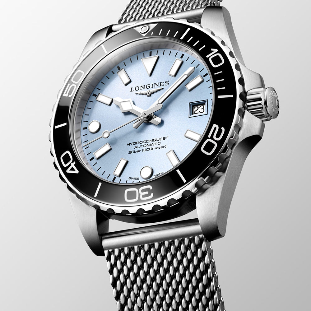 ロンジン ハイドロコンクエスト 39mm 自動巻 L3.779.4.99.6 – THREEC WEB