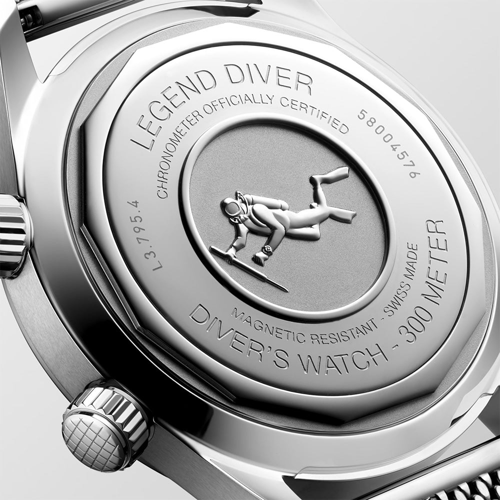 ロンジン レジェンドダイバー 59 42mm 自動巻 L3.795.4.59.9 – THREEC WEB