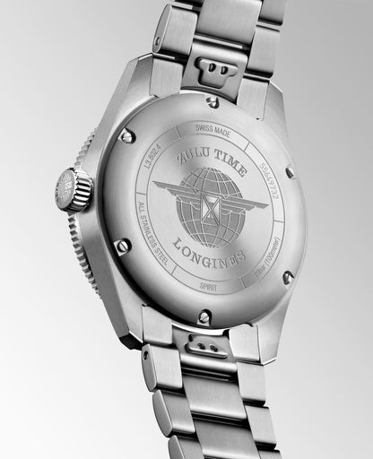 ロンジン スピリット ZULU TIME 自動巻 L3.802.4.53.6